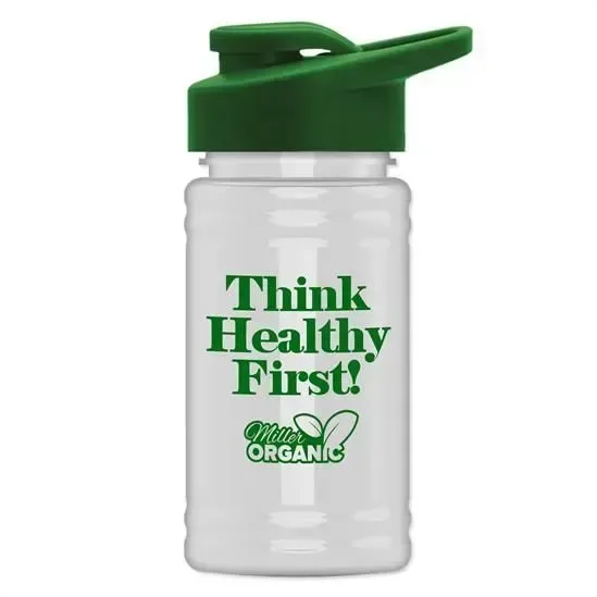 Mini RPET Bottle with Drink-Thru Lid (16 oz.) — view 27