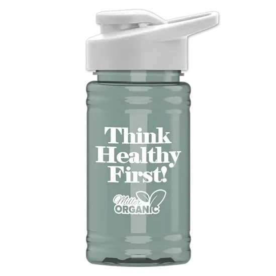 Mini RPET Bottle with Drink-Thru Lid (16 oz.) — view 33