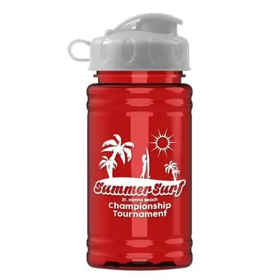 Mini RPET Bottle with Flip Lid (16 oz.) — view 3