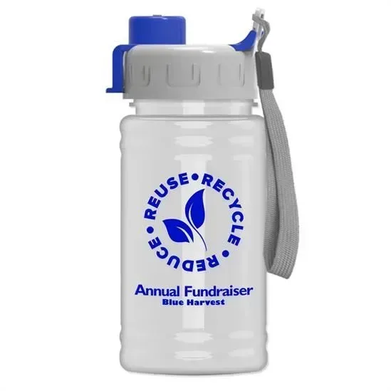 Mini RPET Bottle with Quick-Snap Lid (16 oz.) — view 8