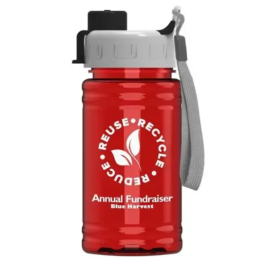 Mini RPET Bottle with Quick-Snap Lid (16 oz.) — view 6