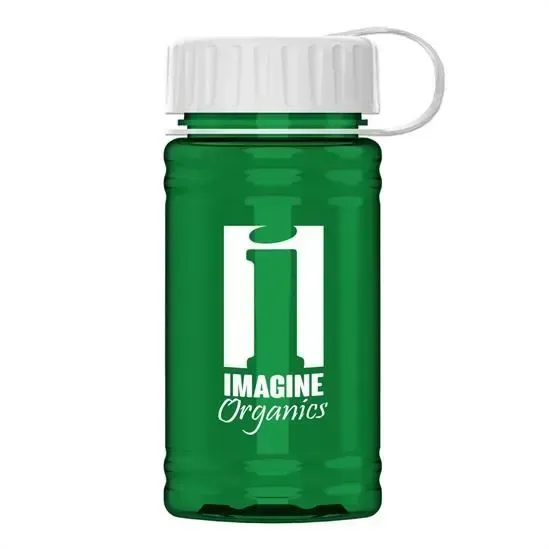 Mini RPET Bottle with Tethered Lid (16 oz.) — view 2