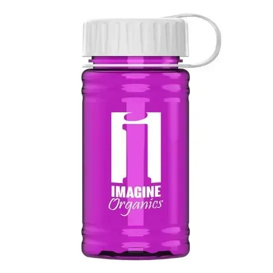 Mini RPET Bottle with Tethered Lid (16 oz.) — view 4