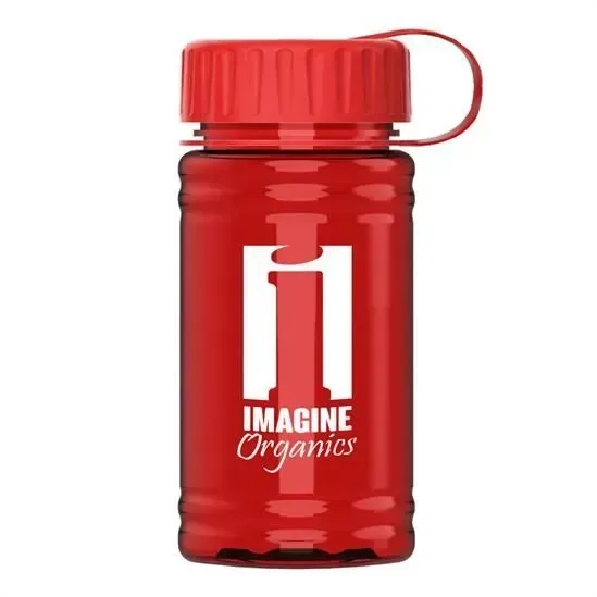 Mini RPET Bottle with Tethered Lid (16 oz.) — view 5