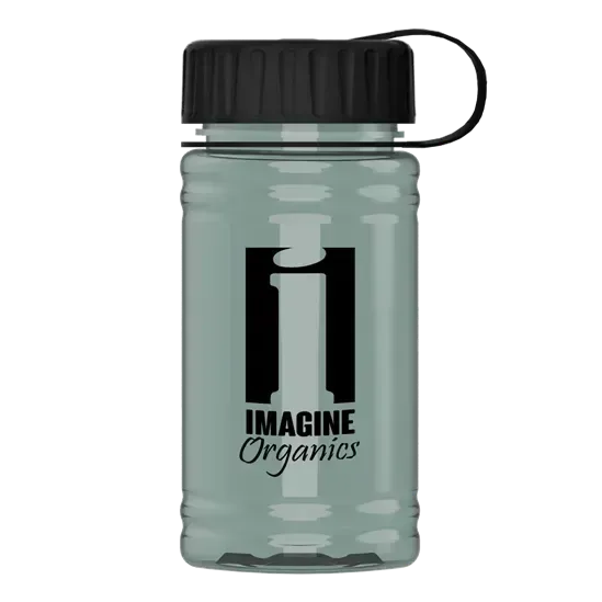 Mini RPET Bottle with Tethered Lid (16 oz.) — view 6