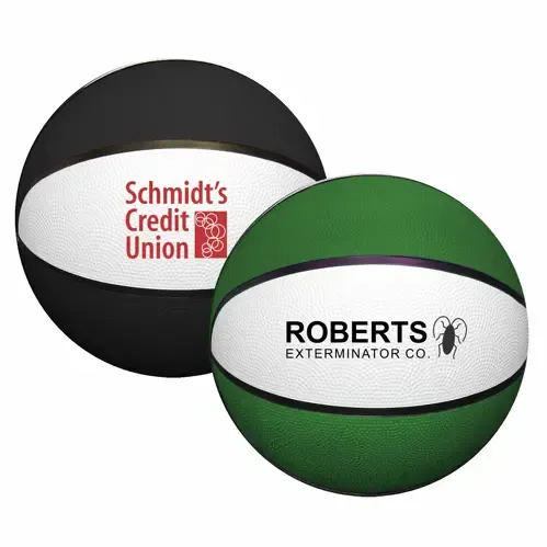 Colored Mini Rubber Basketball (5")