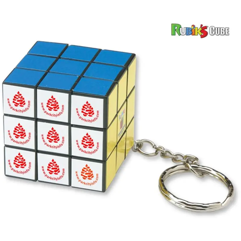Mini Rubik's Cube Key Holder
