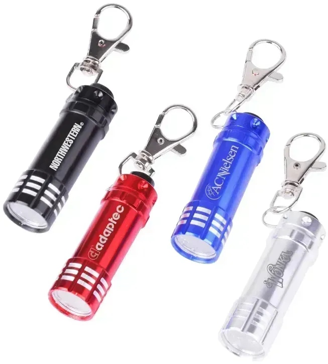 Engraved LED Torch Keyring (Mini Spectre)