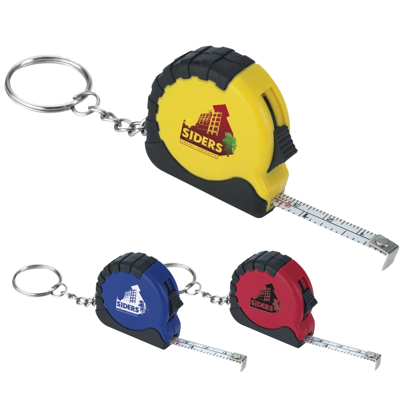 Custom Mini Tape Measure Keychain