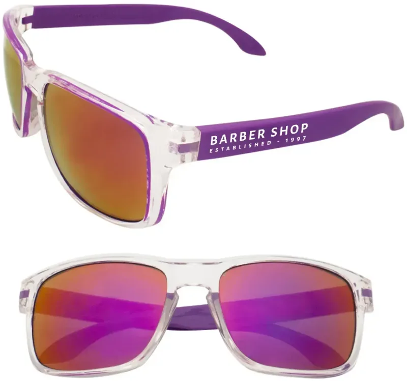 Branded Mirror Lens Sunglasses (1 Color) — view 2