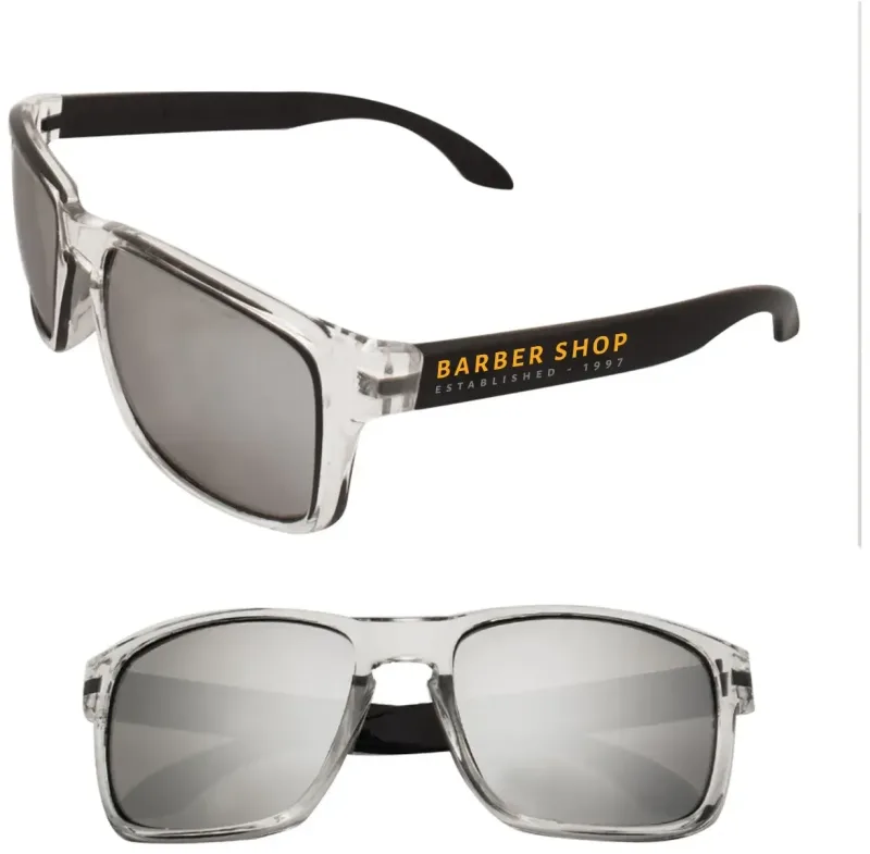 Branded Mirror Lens Sunglasses (2-Color) — view 2