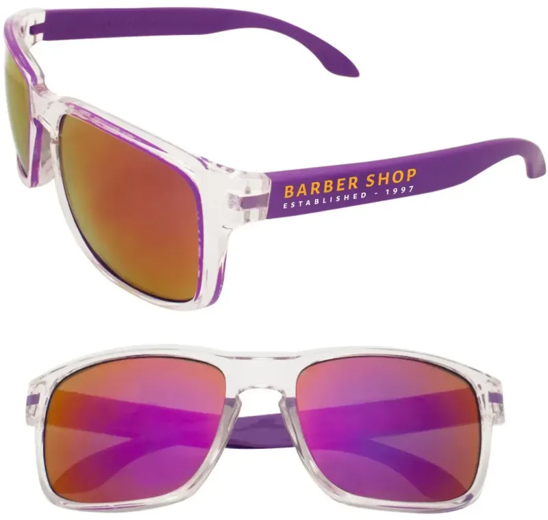 Branded Mirror Lens Sunglasses (2-Color) — view 3