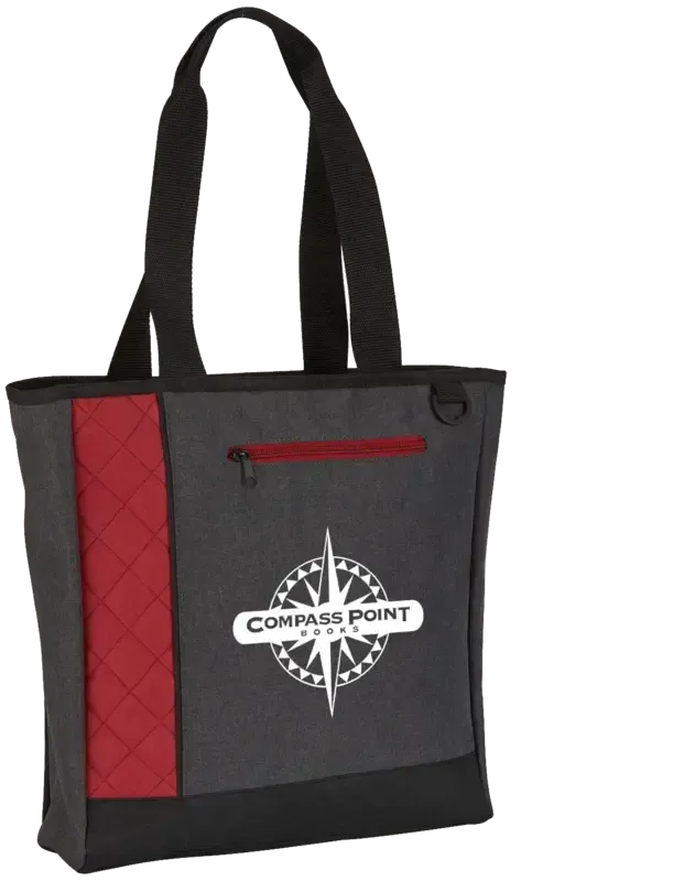 Personalized Mod Zippered Tote
