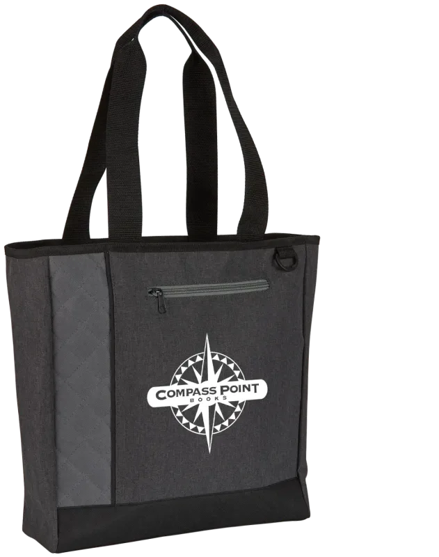 Personalized Mod Zippered Tote — view 3