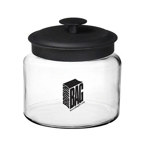 Modern Glass Cookie Jars with Secure Lid — view 6