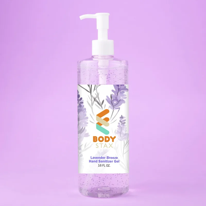 Moisturizing Sanitizer with Beads: 16 oz, pump — view 2