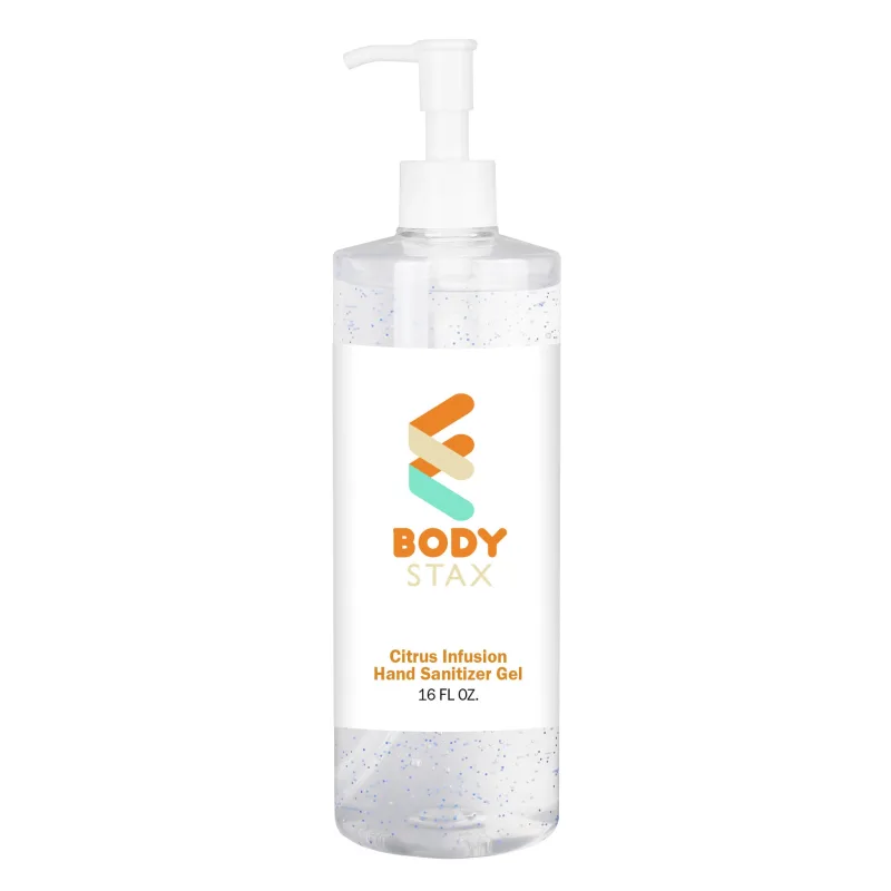 Moisturizing Sanitizer with Beads: 16 oz, pump — view 4