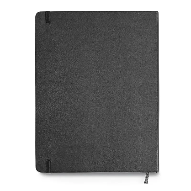 Moleskine® Hard Cover Ruled X-Large Notebook — view 3