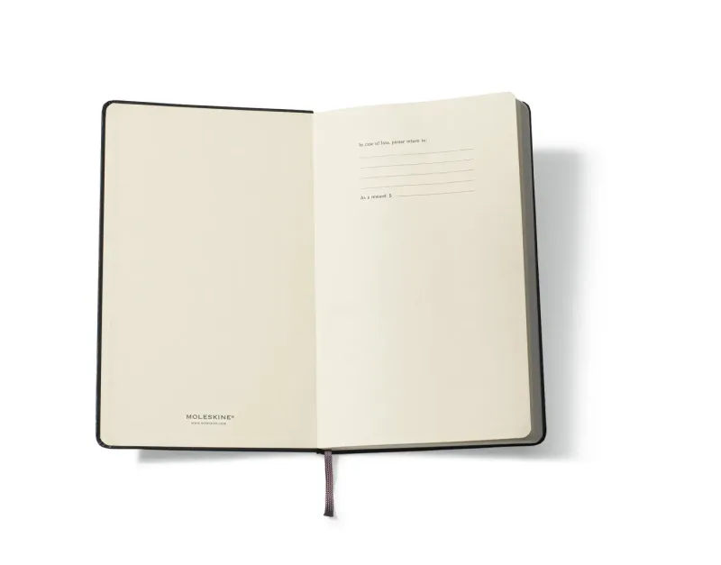 Moleskine® Hard Cover Squared Large Notebook — view 4