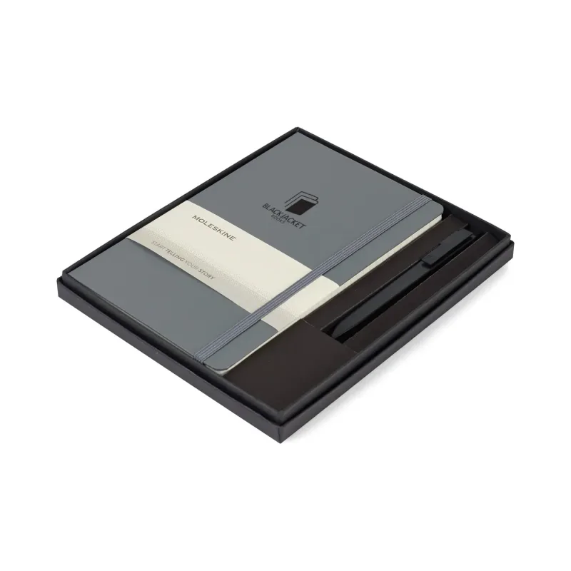 Moleskine® Large Notebook and GO Pen Gift Set — view 10