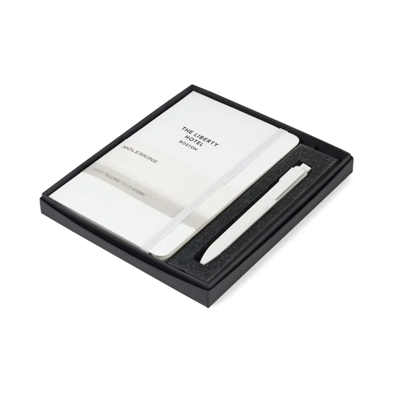 Moleskine® Medium Notebook and GO Pen Gift Set — view 6