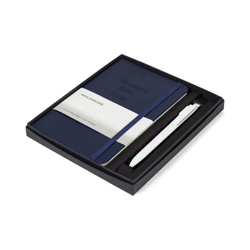Moleskine® Medium Notebook and GO Pen Gift Set — view 9