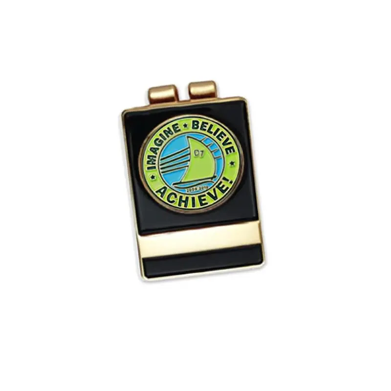 Money Clip w/Soft Enamel Ball Marker