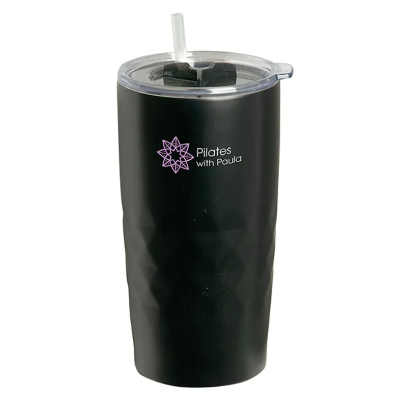 Montego 600 Ml. (20 Fl. Oz.) Travel Tumbler With Straw — view 4