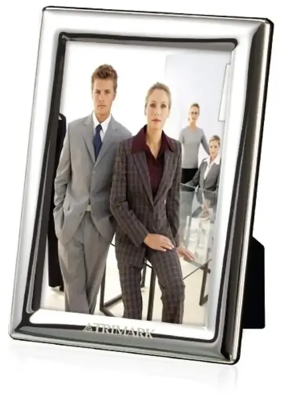 Promo Chrome Montrose Custom 4x6 Picture Frame - Vertical/Horizontal Display