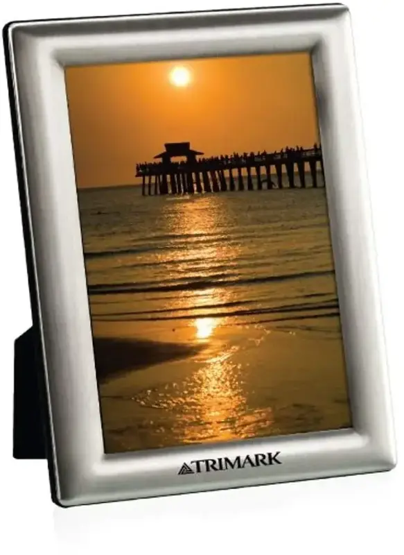 Silver Custom 4x6 Photo Frame for Business Promotions