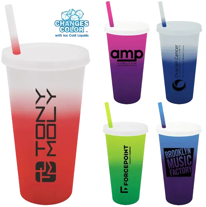 Mood 26 oz. Tumbler with Lid and Straw