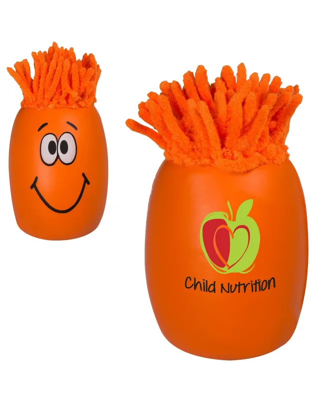 MopToppers Smiling Oblong Stress Ball — view 10