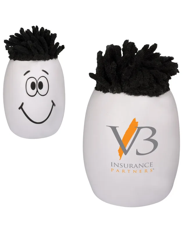 MopToppers Smiling Oblong Stress Ball — view 2