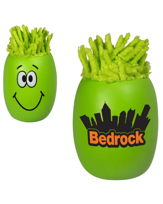 MopToppers Smiling Oblong Stress Ball — view 7