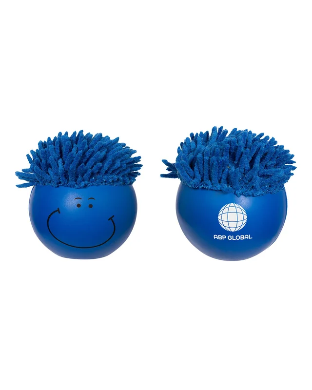 MopToppers Smiling Solid Color Stress Ball