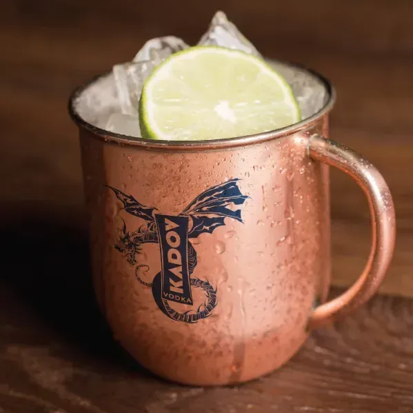 Personalized Copper Moscow Mule Mug — view 3
