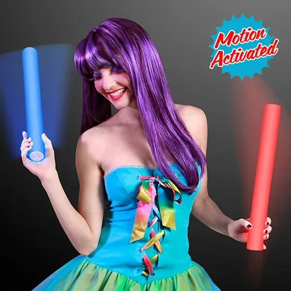 Motion Activated Lights Multicolor Cheer Stick — view 2