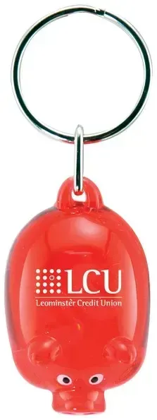 Imprinted Mr. Piggy Keytag — view 10
