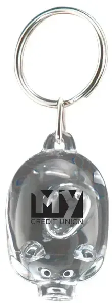 Imprinted Mr. Piggy Keytag — view 5