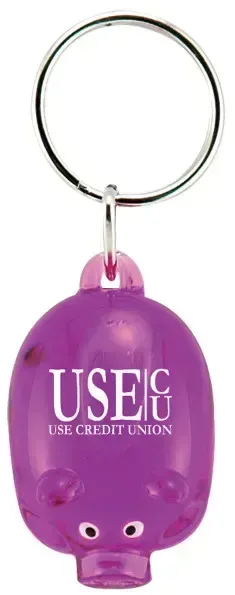 Imprinted Mr. Piggy Keytag — view 6