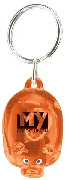 Imprinted Mr. Piggy Keytag — view 8