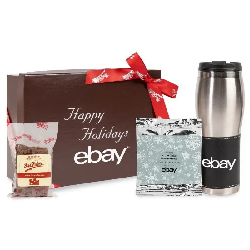 Mrs. Fields Drinkware Set with Brownie — view 6
