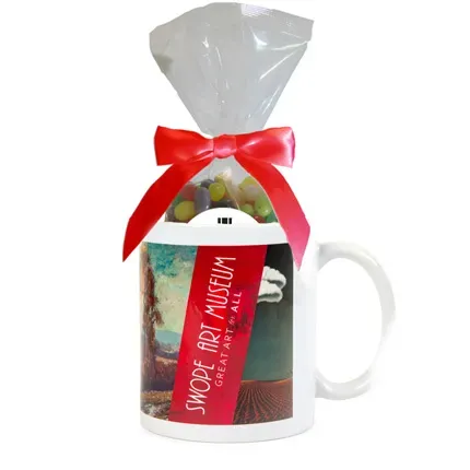 Mug with Gourmet Jelly Beans Mug Drop