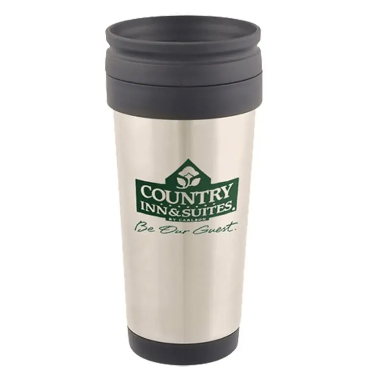 Mugs - 17 Oz. Stainless Steel Custom Printed Travel Mug