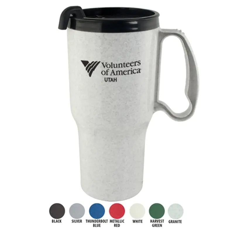 Mugs - 21 Oz. Sportster Mug With Spill-Resistant Lid