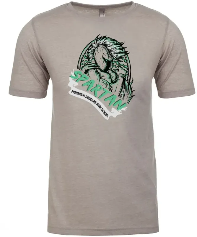 Custom Poly/Cotton Blend T-shirt (Multi Color) — view 3