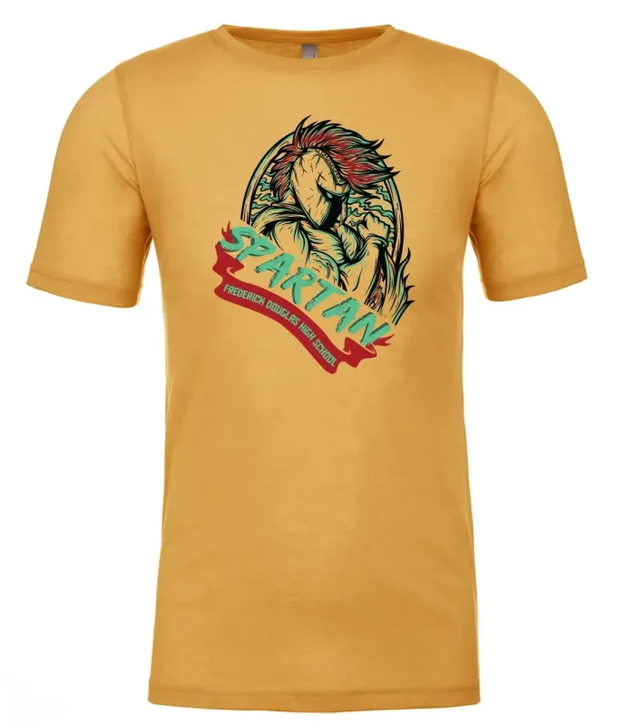 Custom Poly/Cotton Blend T-shirt (Multi Color) — view 5