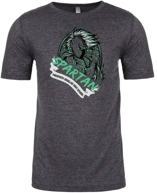 Custom Poly/Cotton Blend T-shirt (Multi Color) — view 7