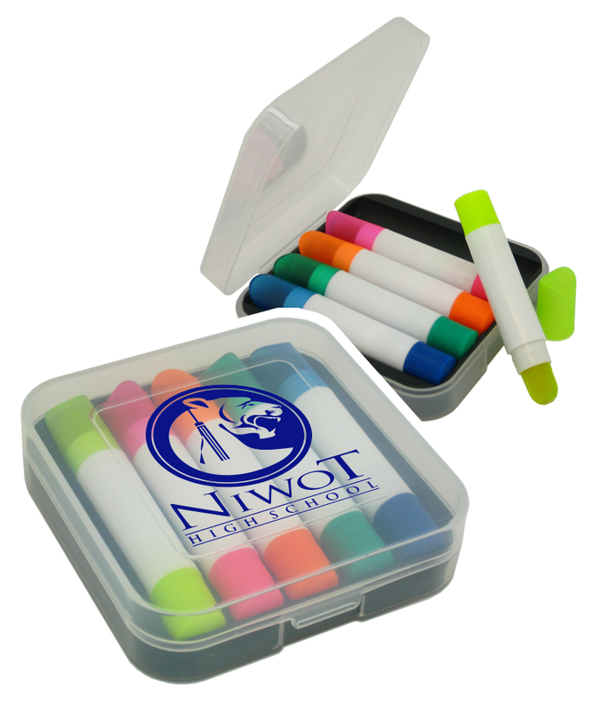 Multicolor Gel Highlighter Set - Wax Formula