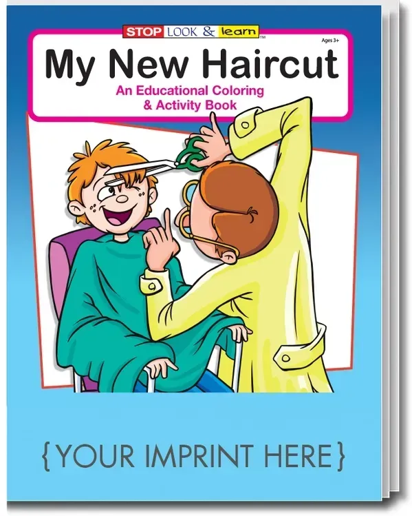 My New Haircut Coloring Book